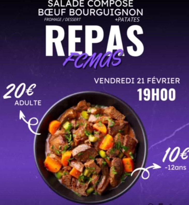 Repas du Foot FCMAS