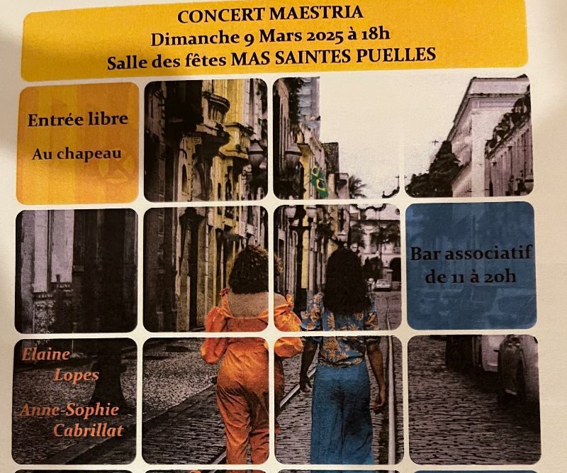 Concert Maestria chansons francobrésiliennes