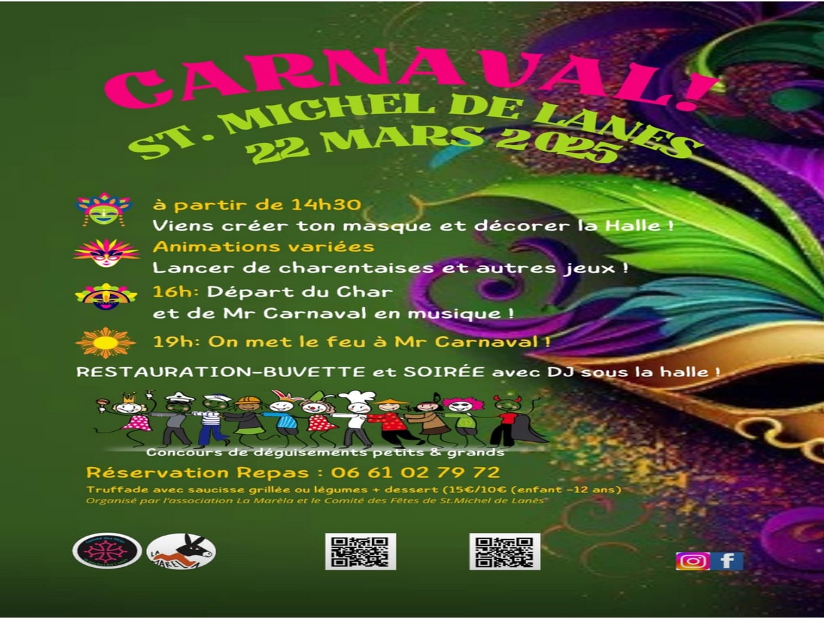 CARNAVAL À SAINT-MICHEL-DE-LANÈS