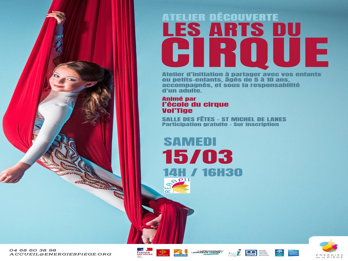 ATELIER DÉCOUVERTE DES ARTS DU CIRQUE