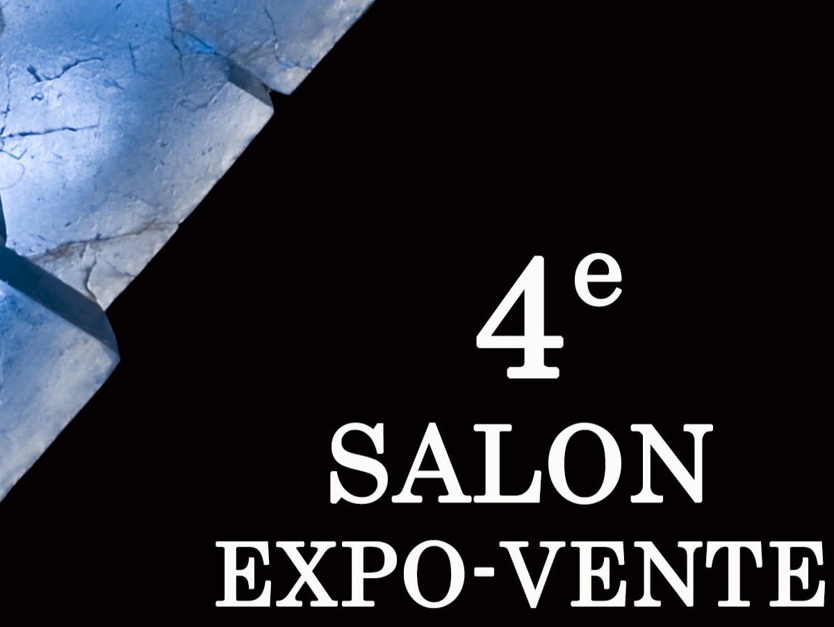 LE 4E SALON MINÉRAUX FOSSILES ET BIJOUX