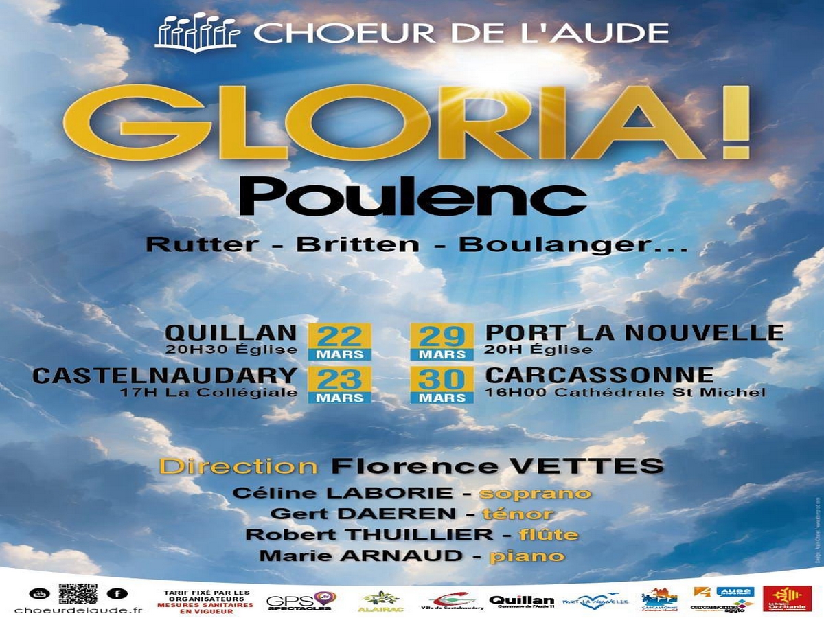 LE CHŒUR DE L’AUDE : GLORIA !